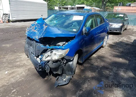 2010 Toyota Corolla S из США, поврежденный, VIN 2T1BU4EEXAC314139